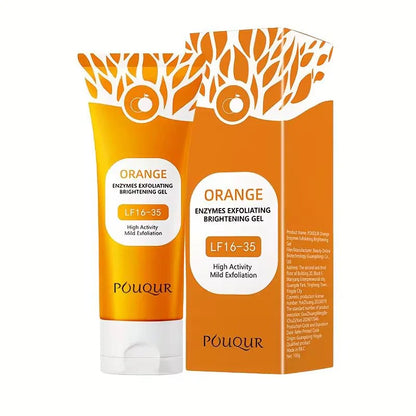 Gel Exfoliant à l'Orange - Dites adieu aux taches. Révélez votre éclat (TTtd)